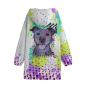 Preview: Regenjacke mit Hundemitiv von hinten